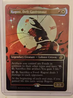 MTG Ragost, Deft Gastronaut (Borderless) Edge of Eternities Foil - Image 1