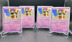4x Gimmighoul 097/191 Surging Sparks Common [Playset] Pokemon TCG NM/M - Image 1