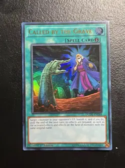 Yugioh Called By The Grave DUDE-EN044 1st Edition Ultra Rare NM - Image 1