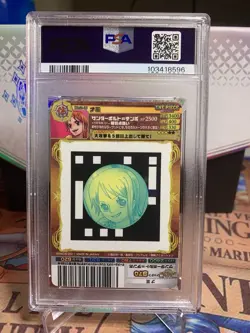 Nami 01-06 UC Japanese One Piece AR Carddass Card Holo PSA 10 - Image 2