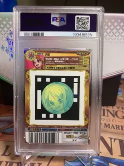 Nami 01-06 UC Japanese One Piece AR Carddass Card Holo PSA 10 - Image 5