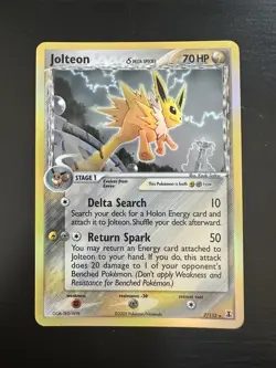 Jolteon Holo 7/113 EX Delta Species – NM Pokémon Card - Image 1