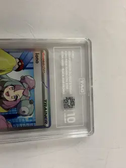 Iono #124 Sv: Scarlet & Violet BLACK STAR Promo Card, TAG Graded 10 GEM MINT - Image 3