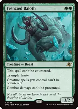 Frenzied Baloth - MtG Edge of Eternities - NM - PRESALE - Image 1
