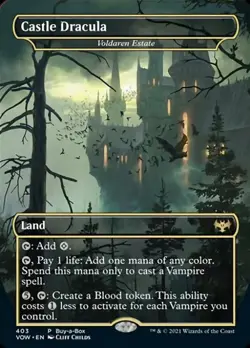 NM Foil R - Castle Dracula BIBB P: Innistrad: Crimson Vow - Image 2
