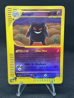 Gengar 48/165 Reverse Holo – LP Pokémon TCG EX Expedition Set Rare Vintage Card - Image 1