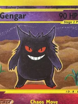 Gengar 48/165 Reverse Holo – LP Pokémon TCG EX Expedition Set Rare Vintage Card - Image 13