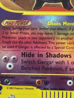 Gengar 48/165 Reverse Holo – LP Pokémon TCG EX Expedition Set Rare Vintage Card - Image 14