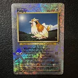 Pokemon TCG Pidgey Reverse Holo Card Legendary Collection 85/110 NEAR MINT NM - Image 1