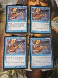 MTG Capsize x4 NM ~Tempest (Magic the Gathering) Playset  - Image 1