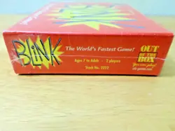Blink 2002 World's Fastest Family Card Game Factory Sealed NIB - Image 12