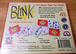 Blink 2002 World's Fastest Family Card Game Factory Sealed NIB - Image 2