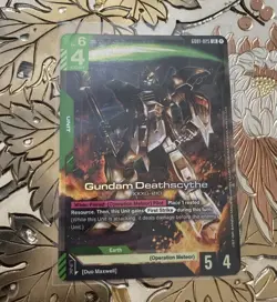 Gundam Card Game Singles Gundam Deathscythe GD01-025 New Type Rising - Image 2