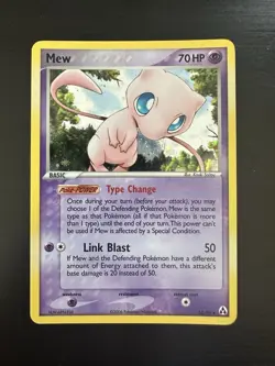 Mew Holo 10/92 EX Legend Maker – NM Vintage Pokémon Card - Image 1