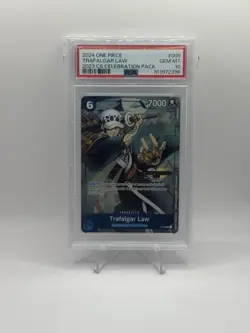 Trafalgar Law (CS 2023 Celebration Pack) P-009 One Piece Promotion Card PSA 10 - Image 1