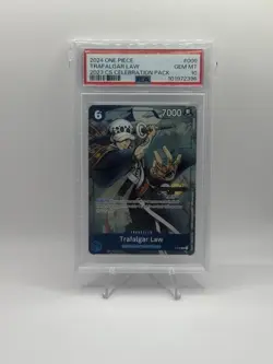 Trafalgar Law (CS 2023 Celebration Pack) P-009 One Piece Promotion Card PSA 10 - Image 2