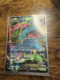 Pokémon TCG Venusaur EX XY Black Star Promos Holo Card XY123 - Image 1