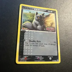 Poochyena 58/108 Power Keepers Pokemon Card Reverse Holo Stamped Near Mint NM - Image 7