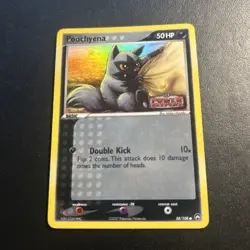 Poochyena 58/108 Power Keepers Pokemon Card Reverse Holo Stamped Near Mint NM - Image 8