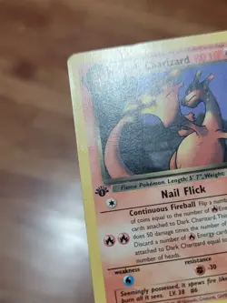 Pokemon Card - 1st Edition Dark Charizard Team Rocket 21/82 Rare PL - Image 4
