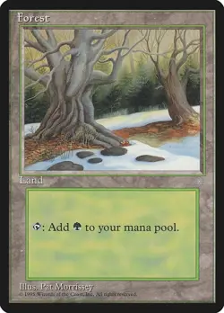 Forest (330) Ice Age Regular  MTG - Image 1