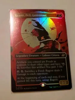 MTG Ragost, Deft Gastronaut (Borderless) Edge of Eternities Foil 300 - Image 1