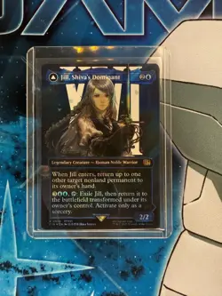 Final Fantasy MTG EN Jill , Shiva's Dominant #R 0523 FFXVI Surge Foil Borderless - Image 2