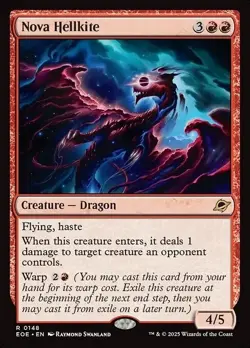 Nova Hellkite - MtG Edge of Eternities - NM - PRESALE - Image 1