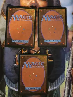 Marble Diamond (x3) - Mirage - MTG Magic - Signed by Artist and dated 1996/1998 - Image 5