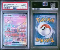 PSA 10 - 2023 Pokemon Mew #53 151 Ultra Premium Collection Black Star Promo - Image 3