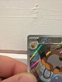Pokemon TCG - Raichu - 211/193 Paldea Evolved - Illustration Rare Full Art Holo - Image 2