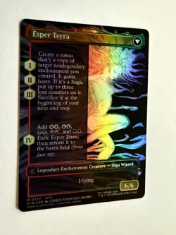 Terra, Magical Adept - Borderless - FOIL - NM/M - Final Fantasy MTG - Image 2
