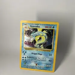 Gyarados 6/102 Holo Rare Base Set WOTC Pokemon Card HP - Image 1