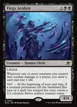 Elegy Acolyte - MtG Edge of Eternities - NM - PRESALE - Image 1