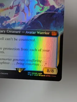 MTG Absolute Virtue (Extended Art) Final Fantasy FOIL  - Image 5