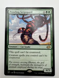 MTG TCG Prowling Serpopard Jumpstart 2022 Regular - Image 1
