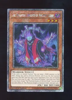 PSR The Phantom Knights of Ancient Cloak RA04-EN263 NM 1st Ed. Yugioh - Image 1