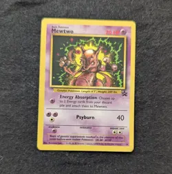 Mewtwo Black Star Promo #14 WOTC Vintage Pokemon Card 2000 - Image 1