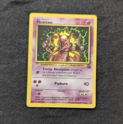 Mewtwo Black Star Promo #14 WOTC Vintage Pokemon Card 2000 - Image 5