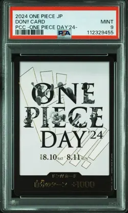 PSA 10&9 2024 One Piece Monkey D Luffy One Piece Day'24 #109  Don!! card SEQ set - Image 12