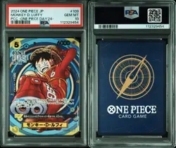 PSA 10&9 2024 One Piece Monkey D Luffy One Piece Day'24 #109  Don!! card SEQ set - Image 4