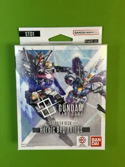 Gundam Card Game ST01-001 Heroic Beginnings Starter Deck Bandai English Sealed - Image 3