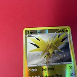 Zapdos 48/147 Platinum Supreme Victors Pokémon 2009 Card Reverse Holo Rare MP - Image 5