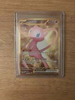 Pokemon Mew EX TCG Scarlet & Violet 151 Card 205/165 Gold - Image 3