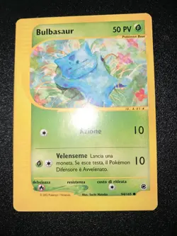 Pokemon Card Bulbasaur Expedition 94/165 Ita - Image 1