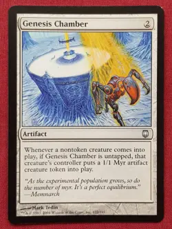 Magic The Gathering DARKSTEEL GENESIS CHAMBER artifact card MTG - Image 1