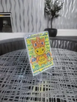 Pikachu Mega Charizard Y Poncho CUSTOM MADE Pokemon Japanese Card 207 XY-P - Image 3