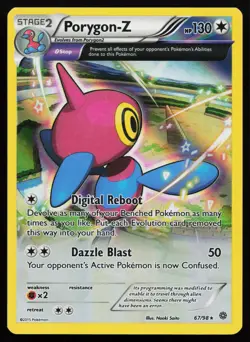 Porygon-Z 67/98 Holo Rare XY - Ancient Origins Pokémon Card - Image 3