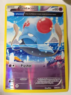 Tentacool 71/160 XY Primal Clash Reverse Pokemon Holo Foil Nice! - Image 1