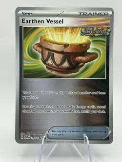 Earthen Vessel 163/182 Paradox Rift Reverse Holo NM Pokemon Card - Image 1